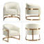 Fauteuil demi-tonneau Ellisville-235484561