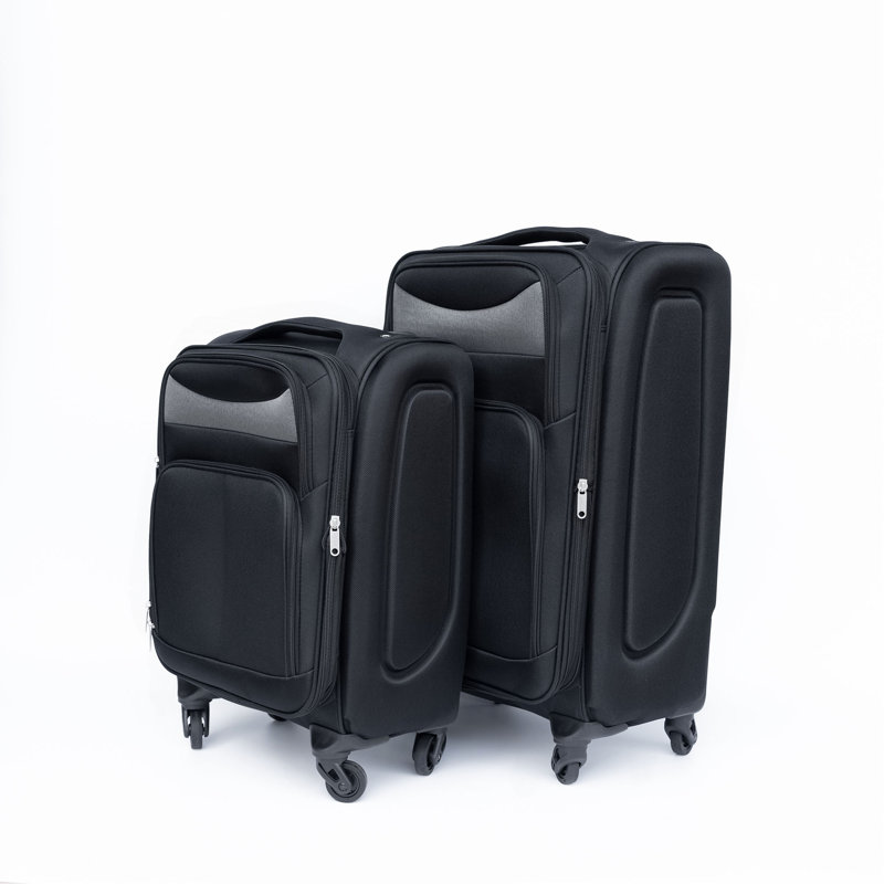 (20 + 24) Valise à roulettes deux pièces Oxford