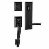 Bravura 913-839 Active Savannah Handleset with Delray Lever in Matte Black - R