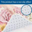 Arrangement floral rose doux, 2 tapis de cuisine antidérapants