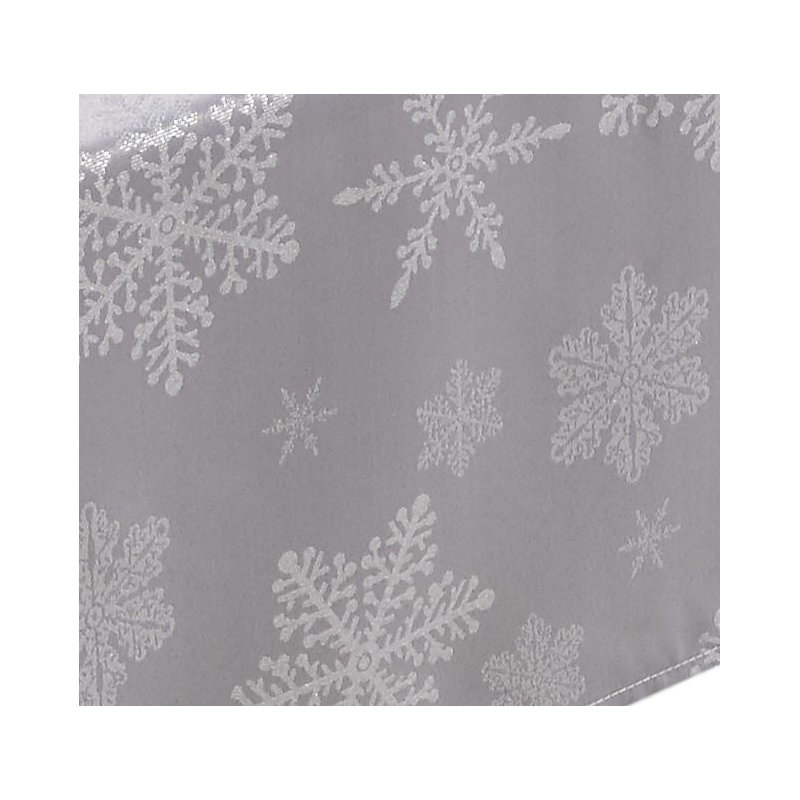 Annalie Tablecloth, 145cm W x 175cm L, Grey