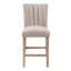 Ensemble de 2 tabourets de bar beige durable VHONG, parfait pour le confort et le style dans n'importe quelle cuisine ou bar