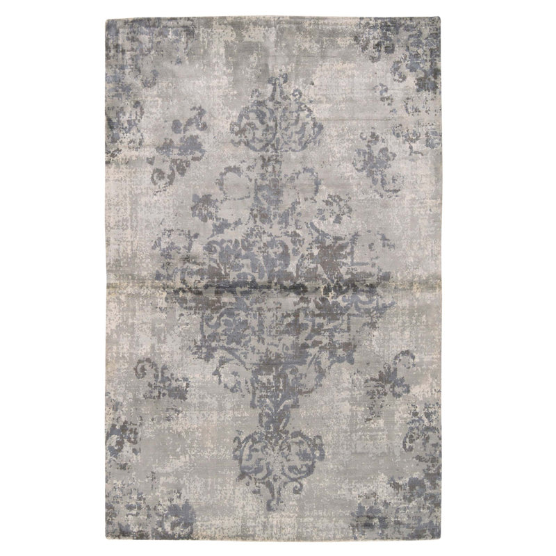 Tapis multicolore de haute qualité noué à la main