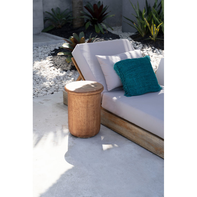 Jeisyville Solid Wood Accent Stool