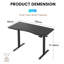 Buchholtz 120cm W Board Height Adjustable Rectangle Standing Desk-1037573169