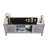 60" Mirrored TV Stand With Crushed Diamond Glass Doors - Modern Media Entertainment Center For Living Room, Adjustable Storage TV Console Table For 65-Inch TV