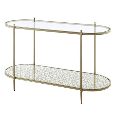 Glass top Sofa Table