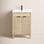 Ensemble de meuble-lavabo simple 24 po Dansfield-235260429-235260426
