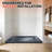 60" x 30" Single Threshold Alcove Shower Base with Right Drain, Integrated Flange and Low Profile Design-129241477-129241476