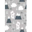 Tapis luxueux, 2,6 x 4,0 pi | 100% polyester, hauteur des poils de 0,4 po | Pois antibactérien et antidérapant en PVC | Lavable à la machine, impression numérique 3D | Parfait pour le salon et la chambre à coucher-1352723557