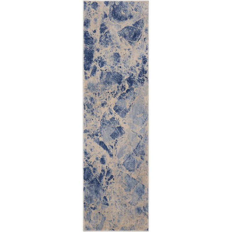 Abstract Indoor Rug, Runner 2' x 5'9"