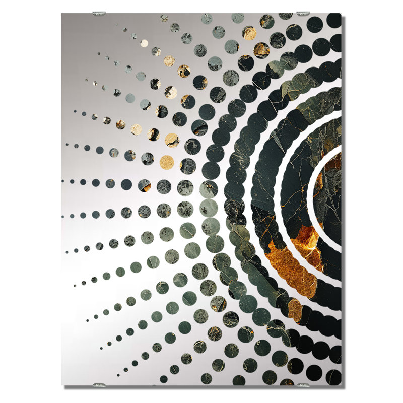 Grand miroir mural en marbre Derkson - MIR137844, 40 po x 30 po