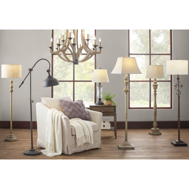 Lampe de travail sur pied réglable 66,5 po Armand