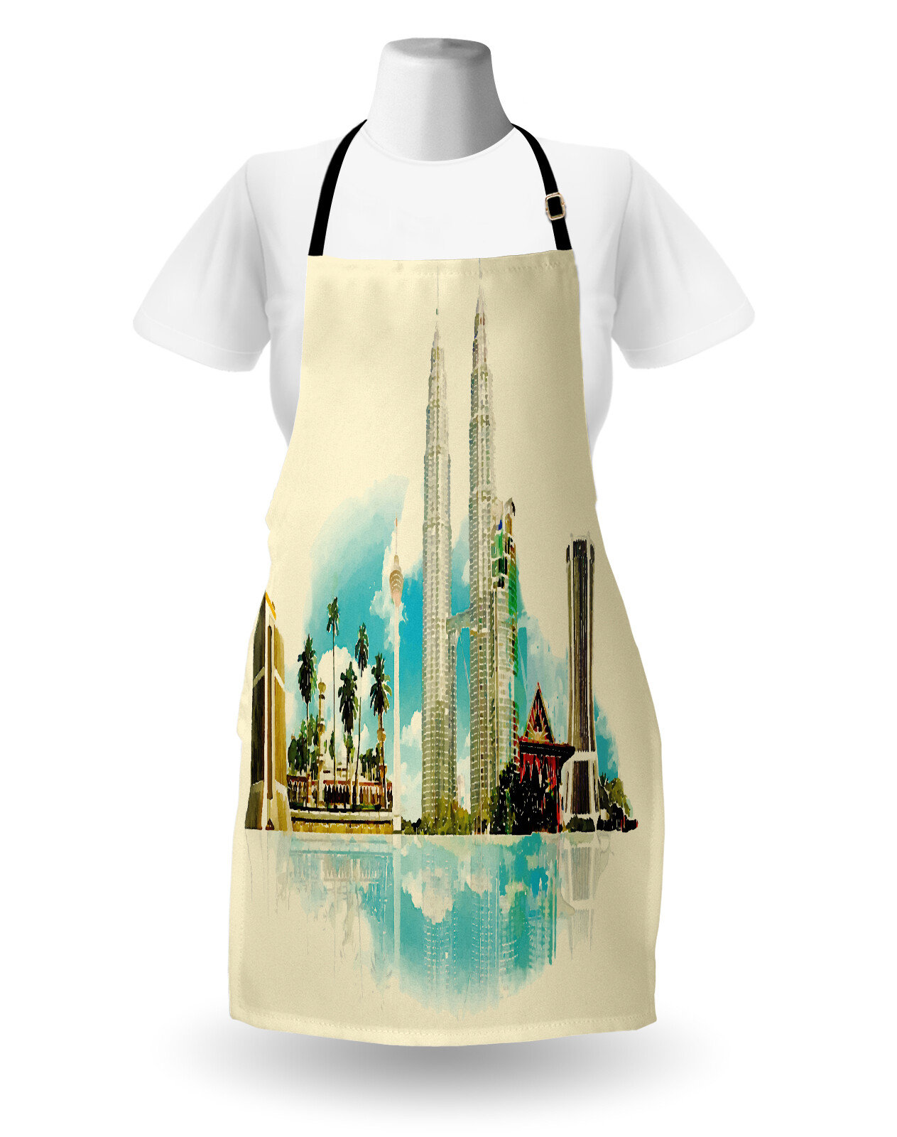 East Urban Home East Apron Unisex, East Kuala City Palms, Adult Size ...