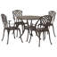 4 - Person Patio Dining Set with Square Table-313329014