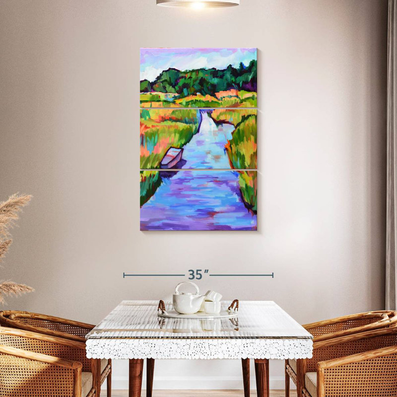 Rippling Waters, 45" H x 28" W