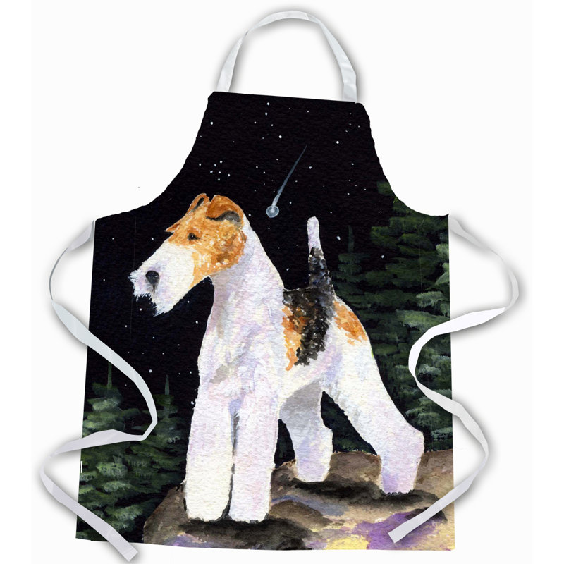 Tablier de terrier starry night fox