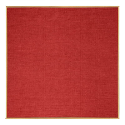 Tapis brun uni lavable à la machine