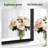 Black Bathroom Mirror, 18 x 24 Inch Bevelled Edge Black Mirror with Ribbed Texture-Modern Rectangle Bathroom Wall Mirror for Vanity, Tempered Glass,Hangs Horizontally or Vertically-1093354070