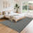 Modern Rug for Living Room Non-Slip Striped Accent Rug, Stain-Resistant Ultra-Thin Bedroom Carpet, Soft Low Pile Indoor Floor Mat for Kids Room, Nursery, Home Office-1398835808