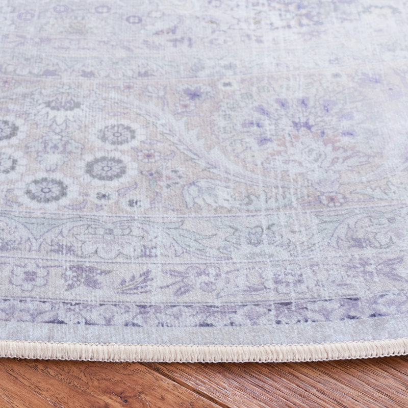 Tapis oriental beige / beige Ferree, Rectangle 9 pi x 12 pi
