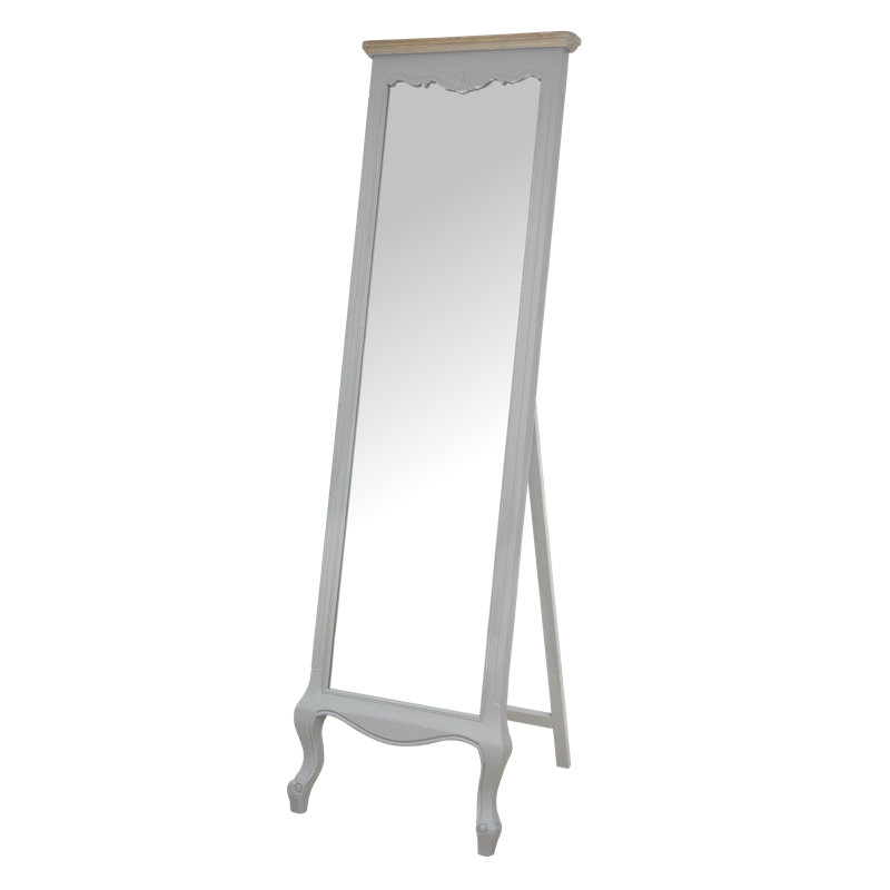 Desimone Solid Wood Floor Mirror