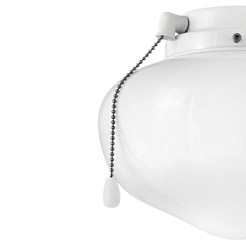 Ceiling Fan Light Kit, White