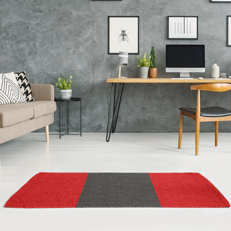 Chenille Indoor Rug, Rectangle 4' x 6'