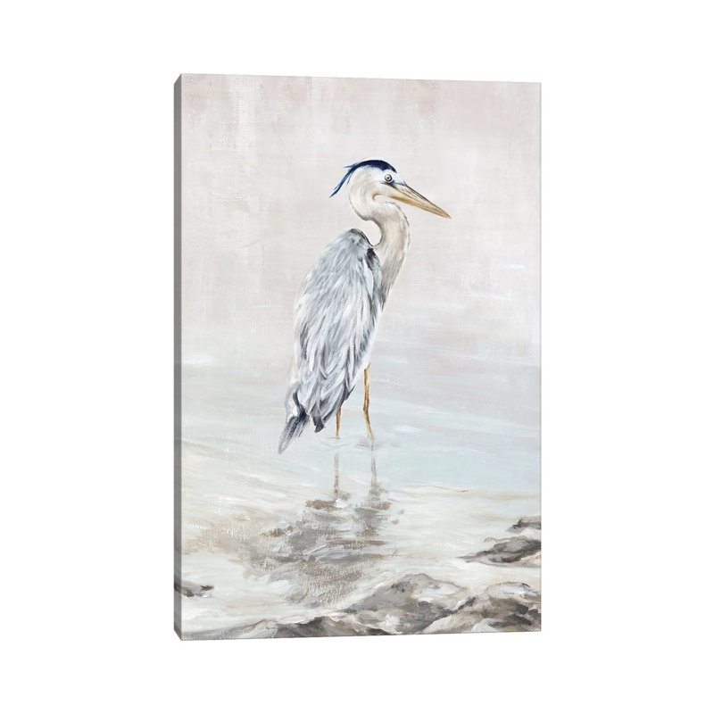 Heron Beauty II - Giclée sur toile tendue avec châssis