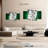 Borges Vignette Nigeria Flag-108854562