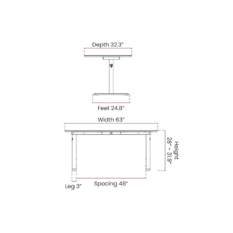 Arena Gaming Desk - Omega