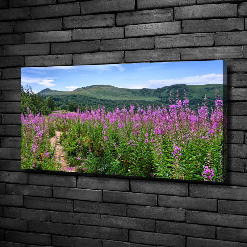 Green Hills - No Frame Print on Canvas