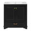 Meuble-lavabo 30 po avec lavabo en céramique-115123588
