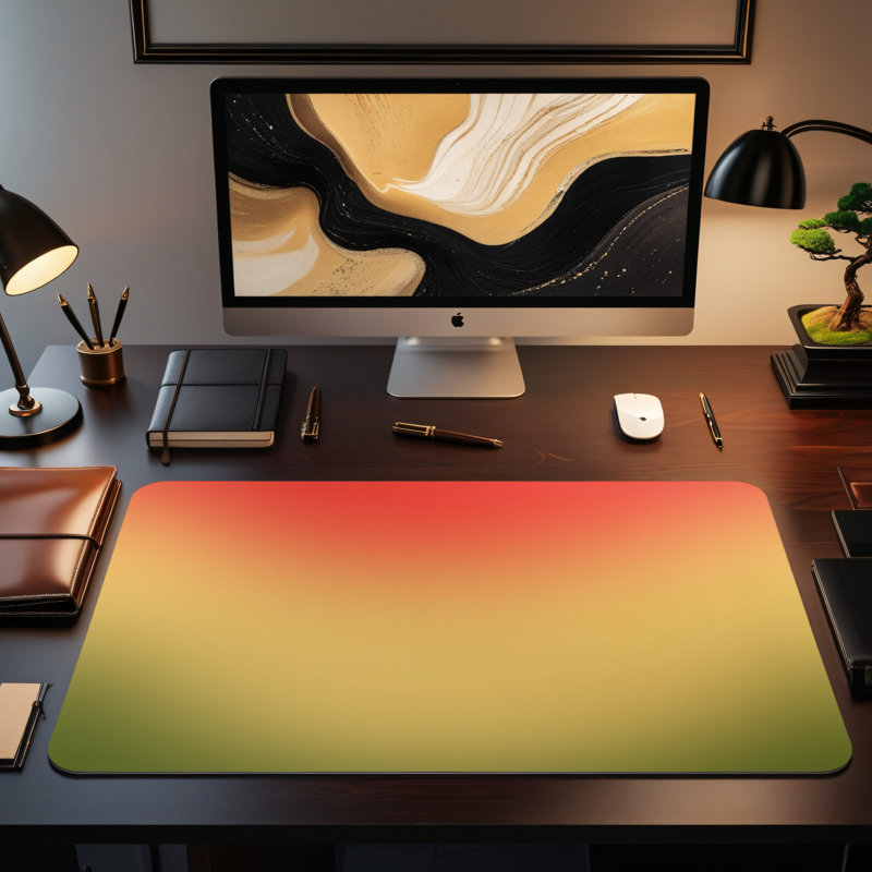 Polyester Desk Pad, 23.6x13.8