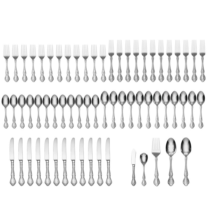 Oneida Mandolina 65 Piece Fine Flatware Set