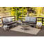 Louetta Boho Jute-Look Beige Area Rug-1365186327