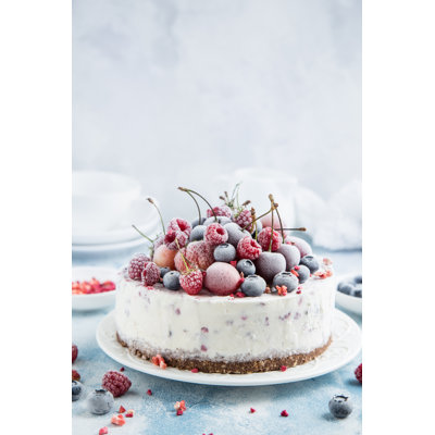 Ice Cream Cake - Wrapped Canvas Print