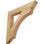 6"W x 42"D x 42"H Legacy Traditional Rough Sawn Bracket, Douglas Fir
