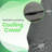 Memory Foam Pillow, Charcoal Infused Neck Pillow, Contour Cervical Orthopedic Pillow for Sleeping, Side Back & Stomach Sleeper