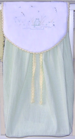 Foggie Animals Frog No Pattern Crib Diaper Stacker