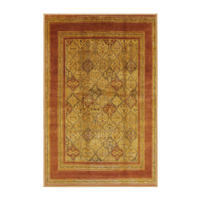 Tapis beige / rouge Southwestern