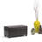 Amelia 33"W Upholstered Vegan Leather Transitional Rectangular Lift-Up Storage Ottoman Bench with High-Density Foam-1838382616