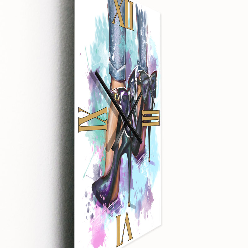 Horloge murale brillante et tendance, Petit
