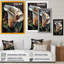 Fleur de lys Calla Gren et blanc II - art mural Lily-352812954-352812952