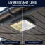Luminaire de garage à DEL Luxrite Slim, 3CCT, sélectionnable 60/80 / 100W, jusqu'à 12 000LM, faisceau de 155 °, étanche IP65, 120 à 277 V, à intensité variable, homologué UL, DLC