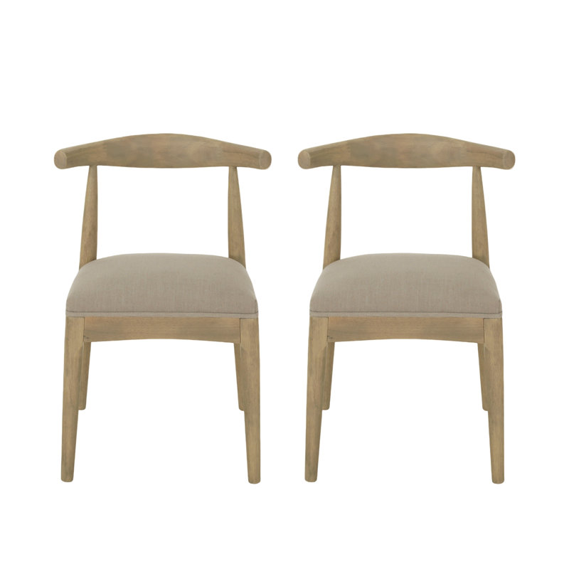 Chaise de salle à manger, Frêne clair, Beige
