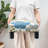 15.7'' Wide Square Footstool Upholstered Ottoman-2046859881