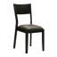 Ensemble de 2 chaises d'appoint en similicuir Haven