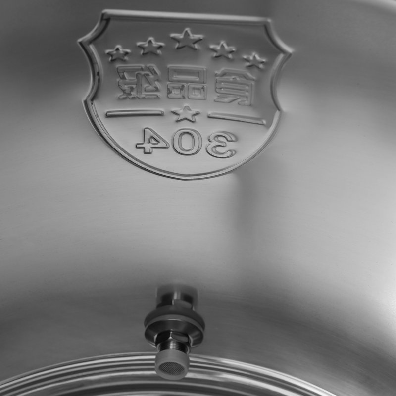 Pot à lait 64L en acier inoxydable 304, bidon à lait, contenant pour aliments