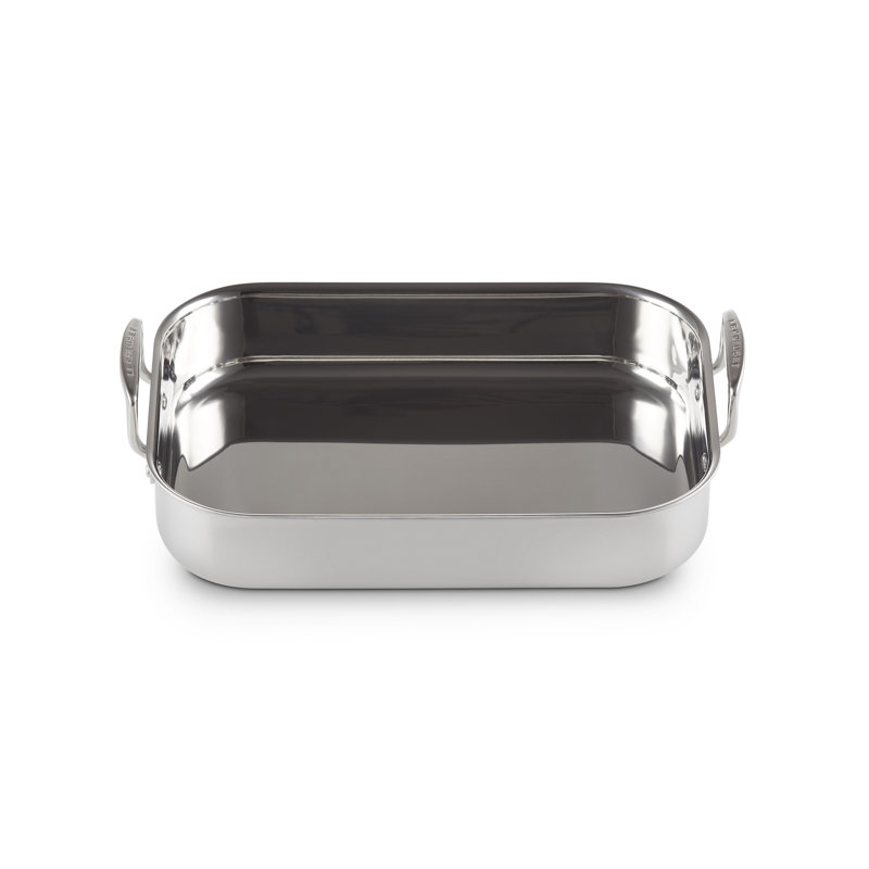 Le Creuset 3-Ply Stainless Steel Rectangular Roaster